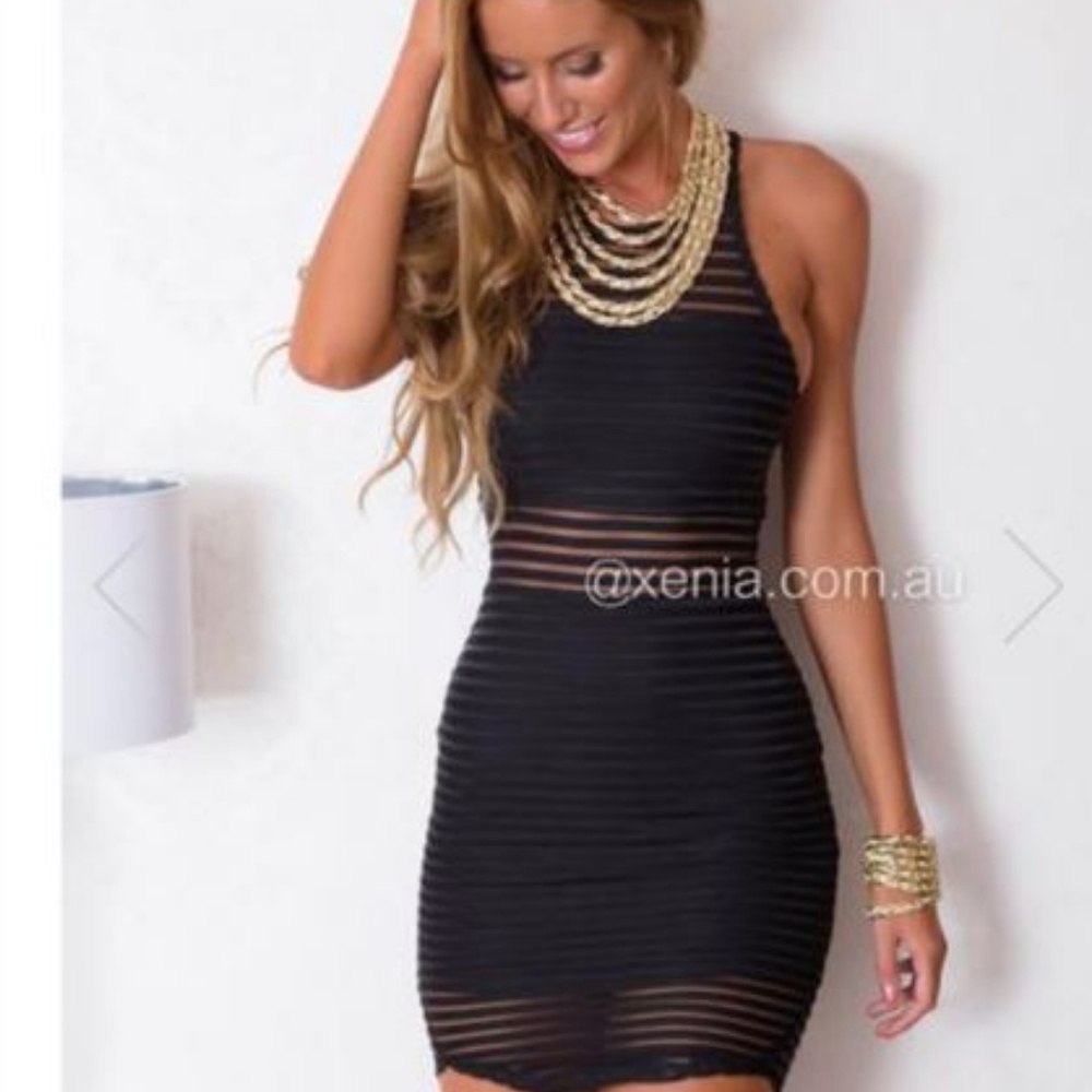 Black Xenia Dress